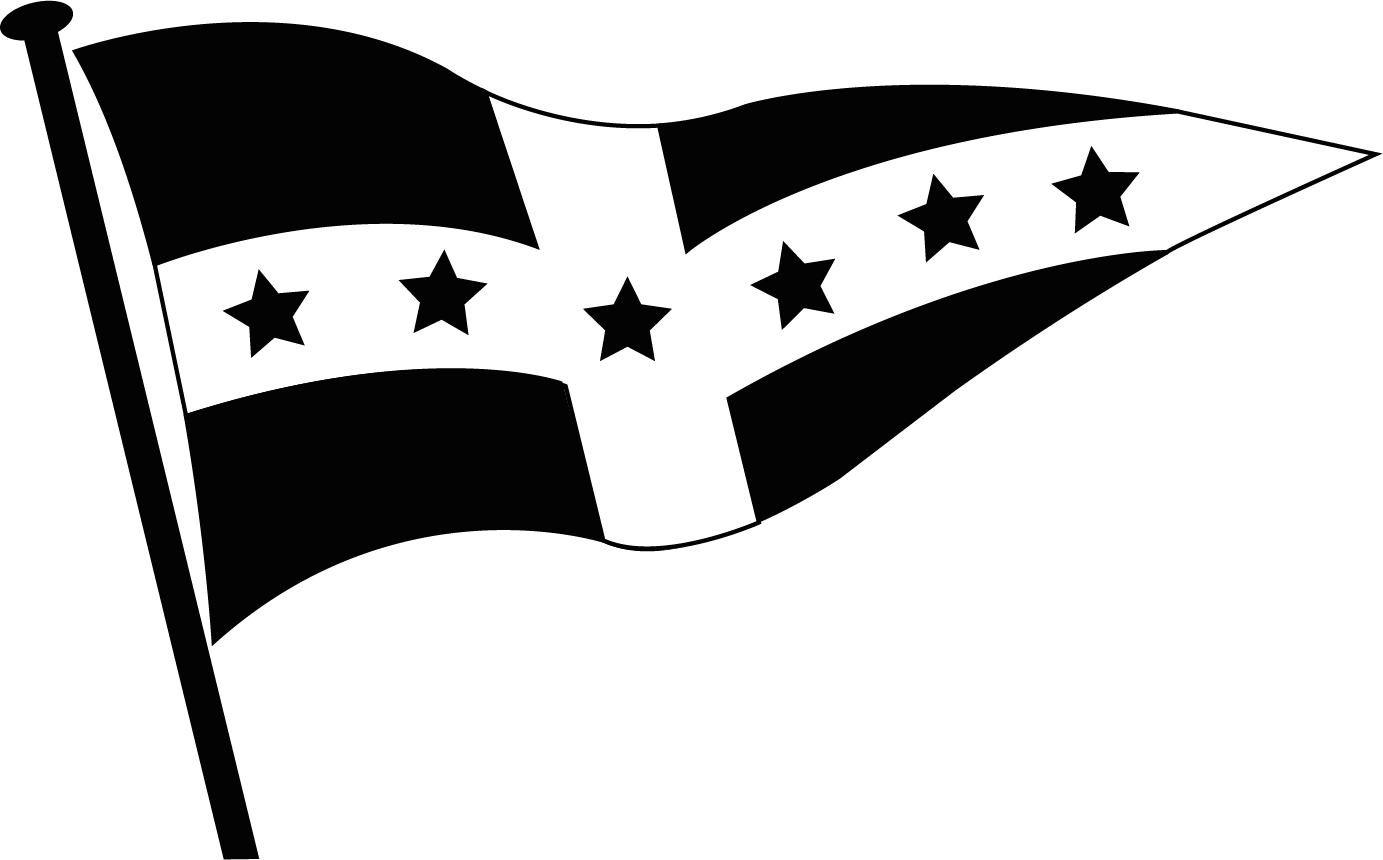 SHYC Wavy Burgee
